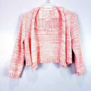 Anthropologie Moth Neon Cropped Sweater